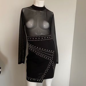 Wow Couture Sheer Dress